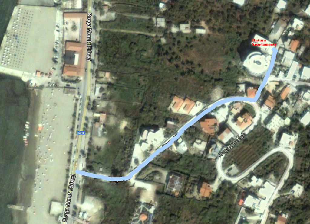 Flutura Apartments Wlora Zewnętrze zdjęcie